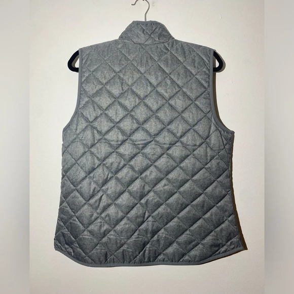 Quilted Grey Vest - Picture 2 of 2